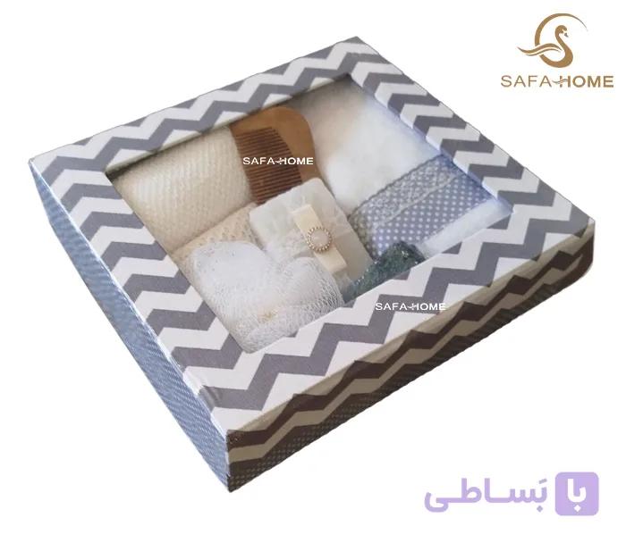 باکس لوازم حمام طرح زیگزاگ — تصویر 1