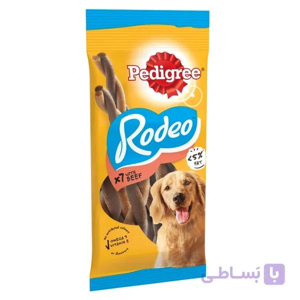تشویقی سگ پدیگری مدل Rodeo وزن 70 گرم