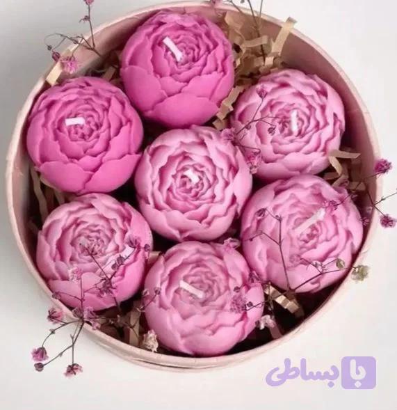 قالب سیلیکونی گل پیونی