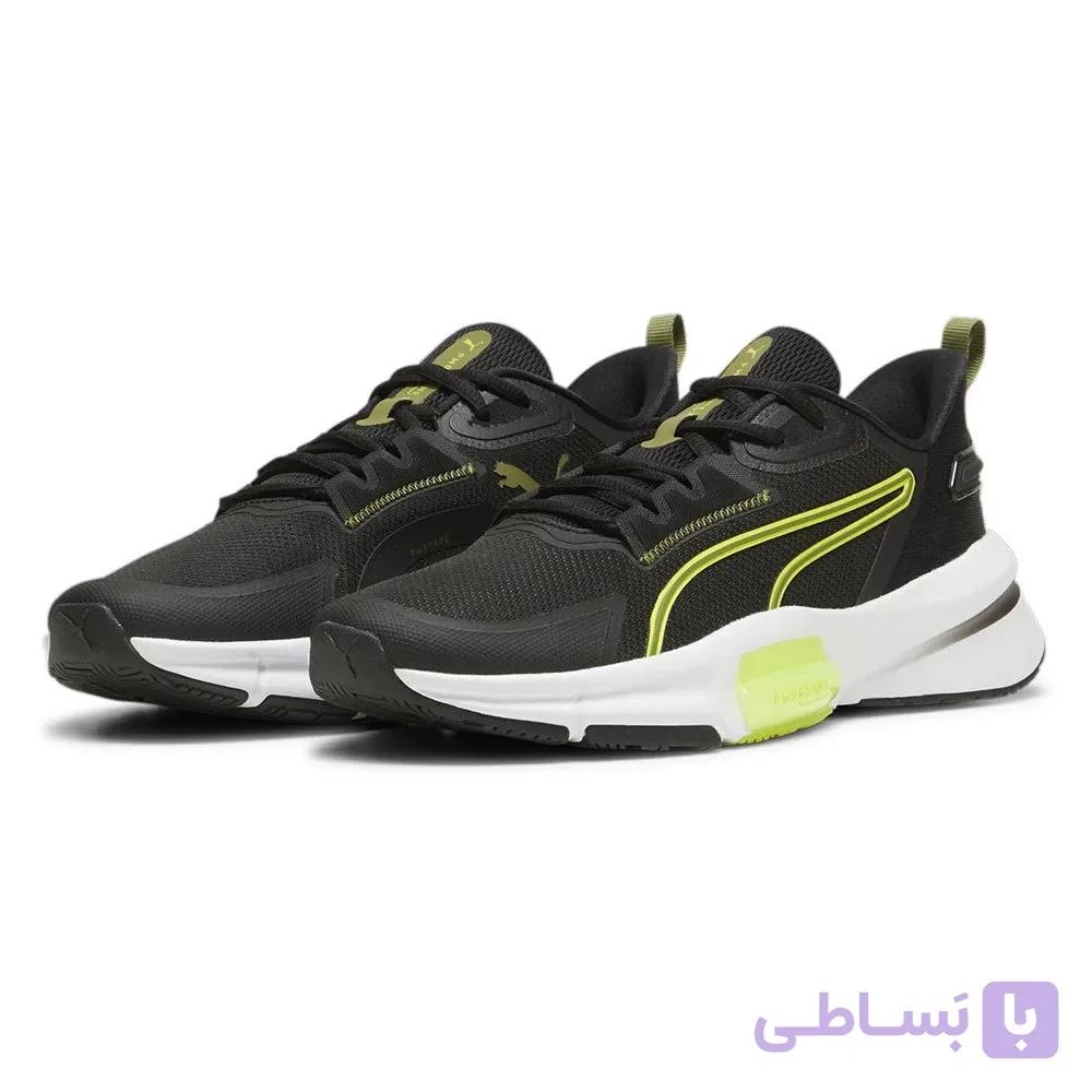 کتونی اورجینال مردانه پوما مدل Pwrframe Tr3 مشکی و سبز