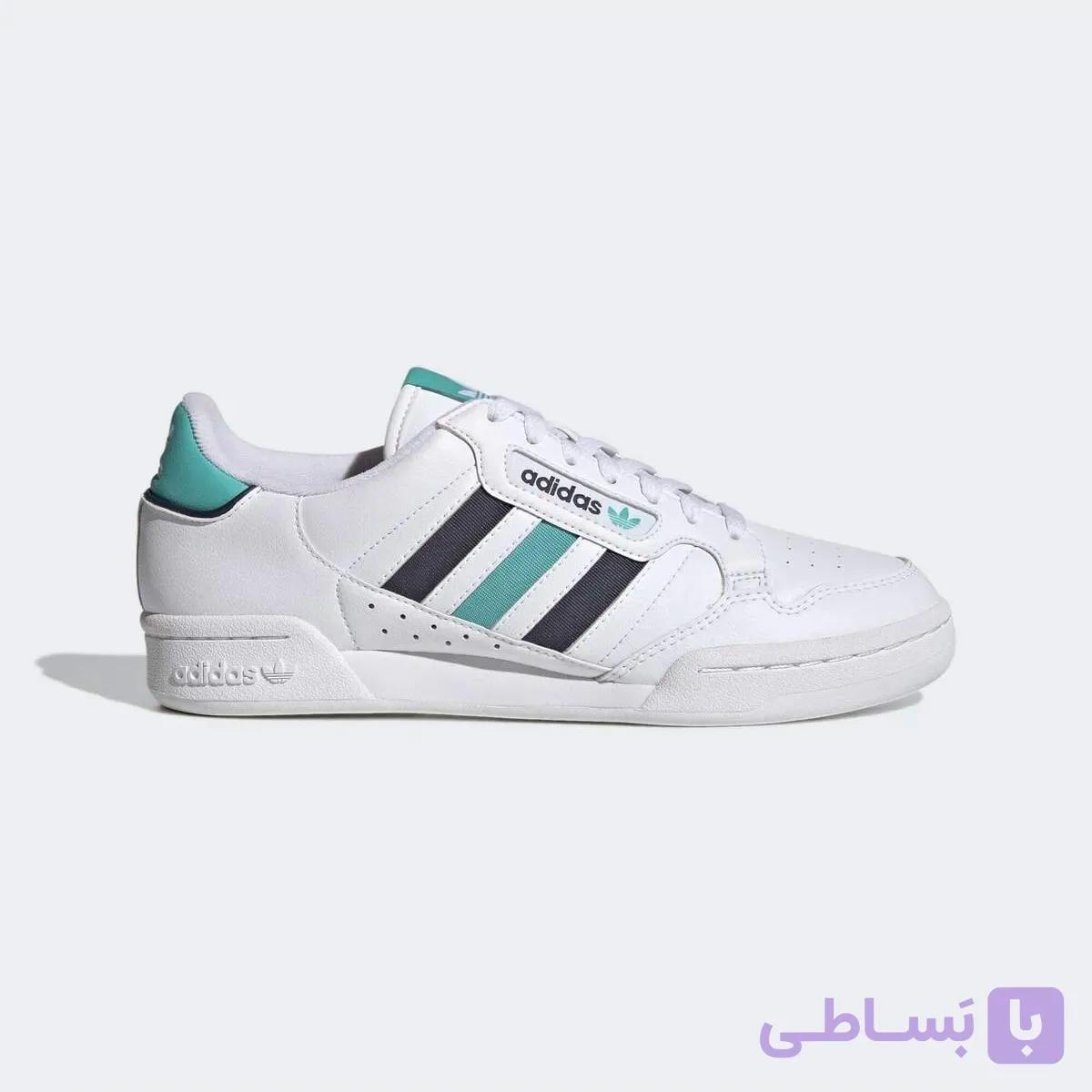 کتونی اورجینال مردانه آدیداس کانتیننتال ۸۰ خط دار