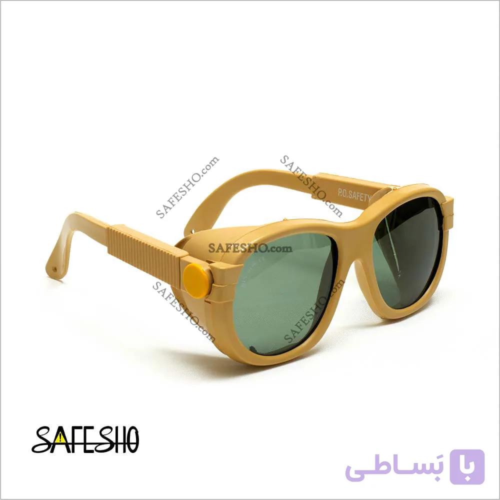 عینک ایمنی PO مدل S90 با قابلیت تعویض لنز — تصویر 1