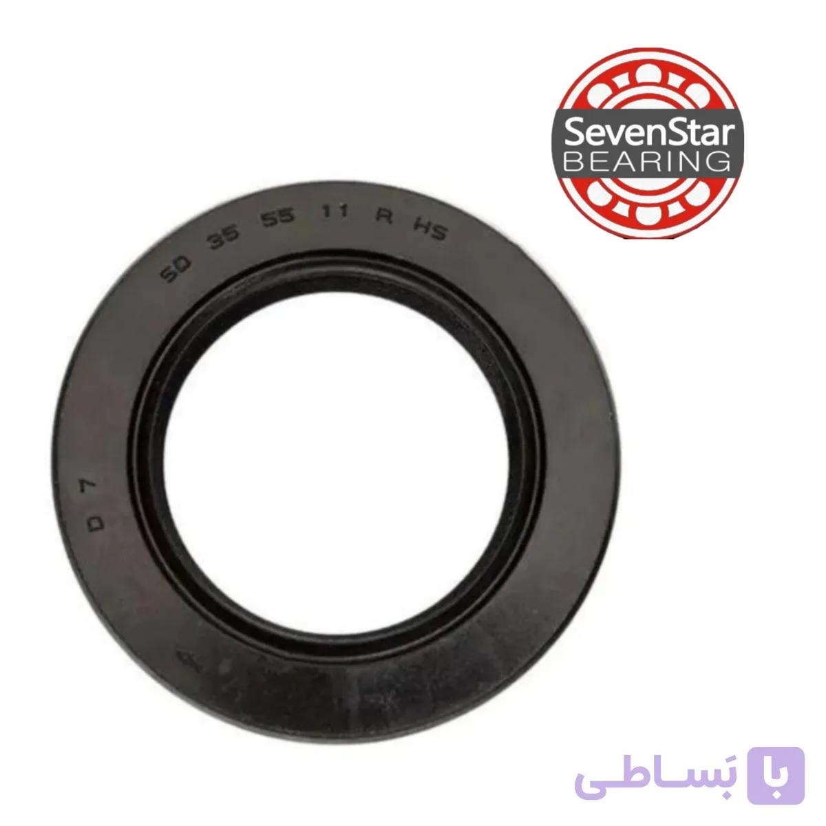 کاسه نمد جلو میل لنگ پراید 50.5*36.5*7 سون استار یکسال ضمانت