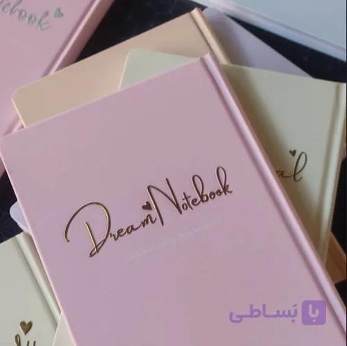 دفتر Dream notebook برند کیوت پالت ۱۰۰برگ زرکوب