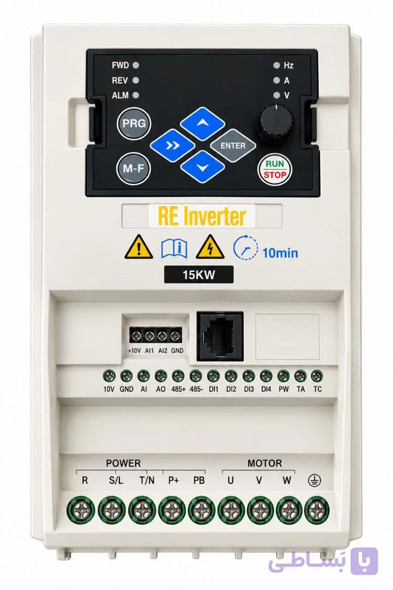 اینورتر ۳فاز به ۳فاز RE1000 15KW اقتصادی