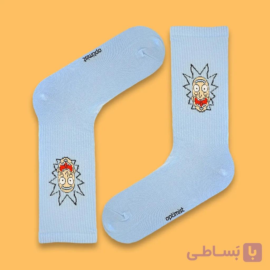 جوراب اسپرت ساقدار ریک آبی روشن