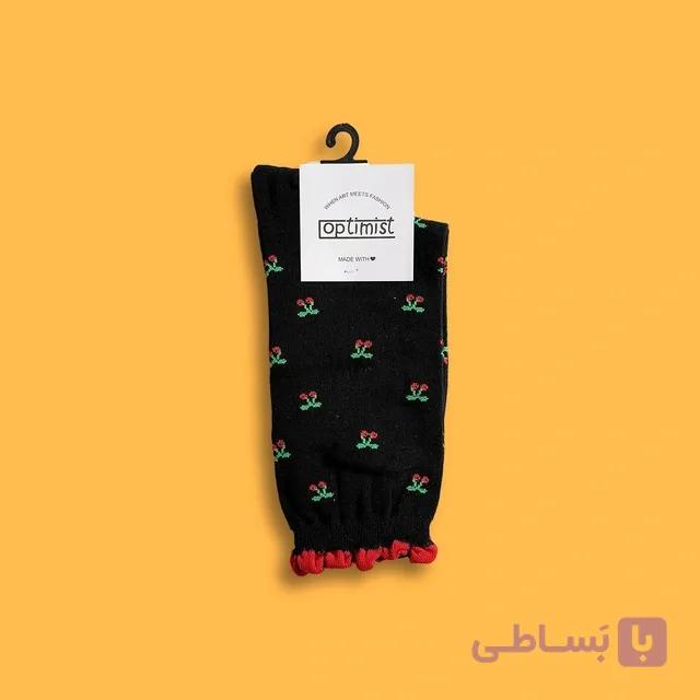 جوراب ساق دار برند اپتیمیست طرح ناسا تکرار