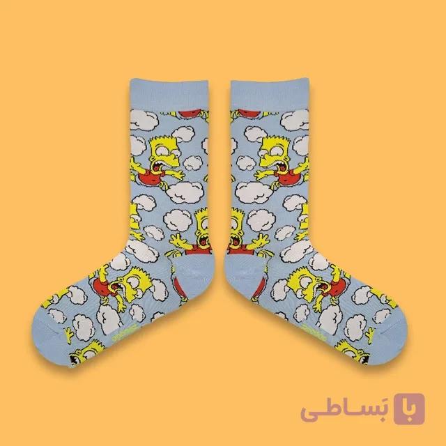 جوراب ساق دار برند اپتیمیست طرح سیمسون ابر