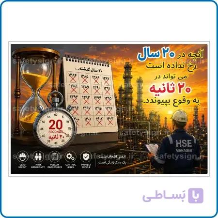 91013 – آنچه در 20 سال رخ نداده است می تواند در 20 ثانیه به وقوع بپیوندد.