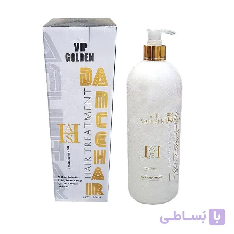 ماسک مو ترمیم‌کننده دنس هیر مدل VIP Golden حجم 1000 میلی‌لیتر — تصویر 1