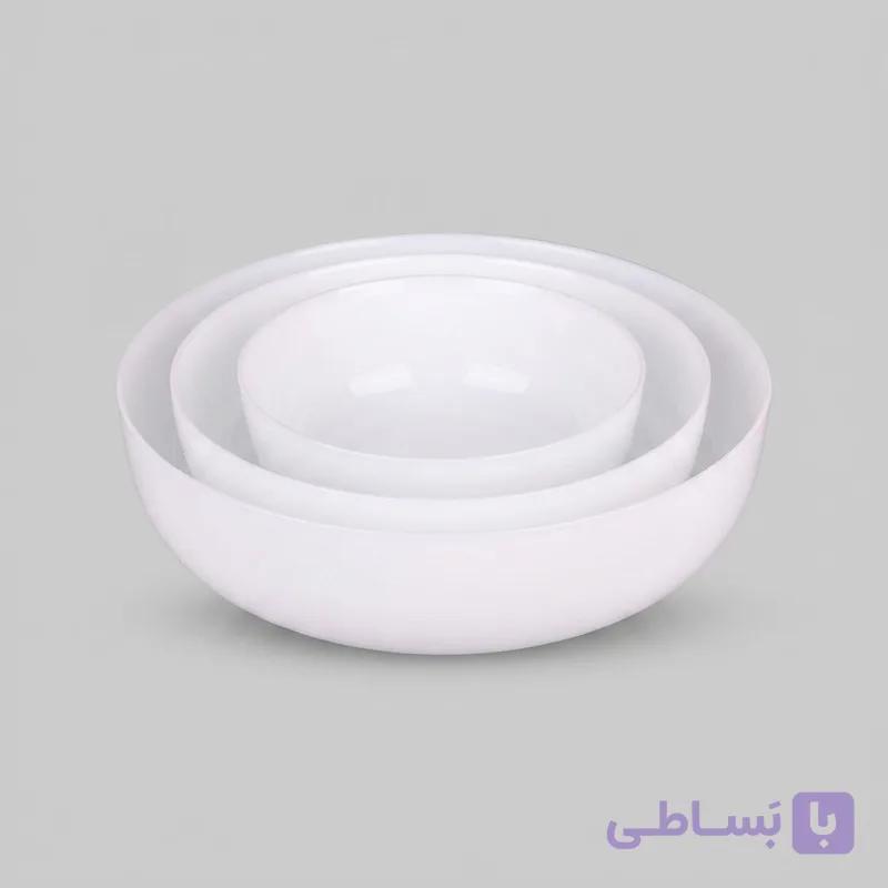 سرویس غذاخوری 3 پارچه 1 نفر گلدن اوپال مدل دیوالی کد 235