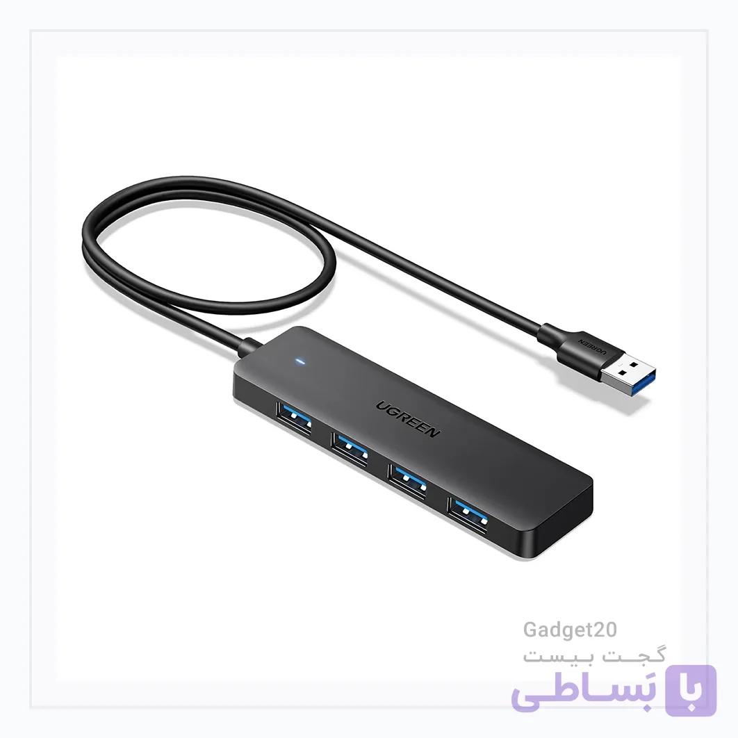 هاب چهار پورت USB 3.0 یوگرین CM219 25946 — تصویر 1