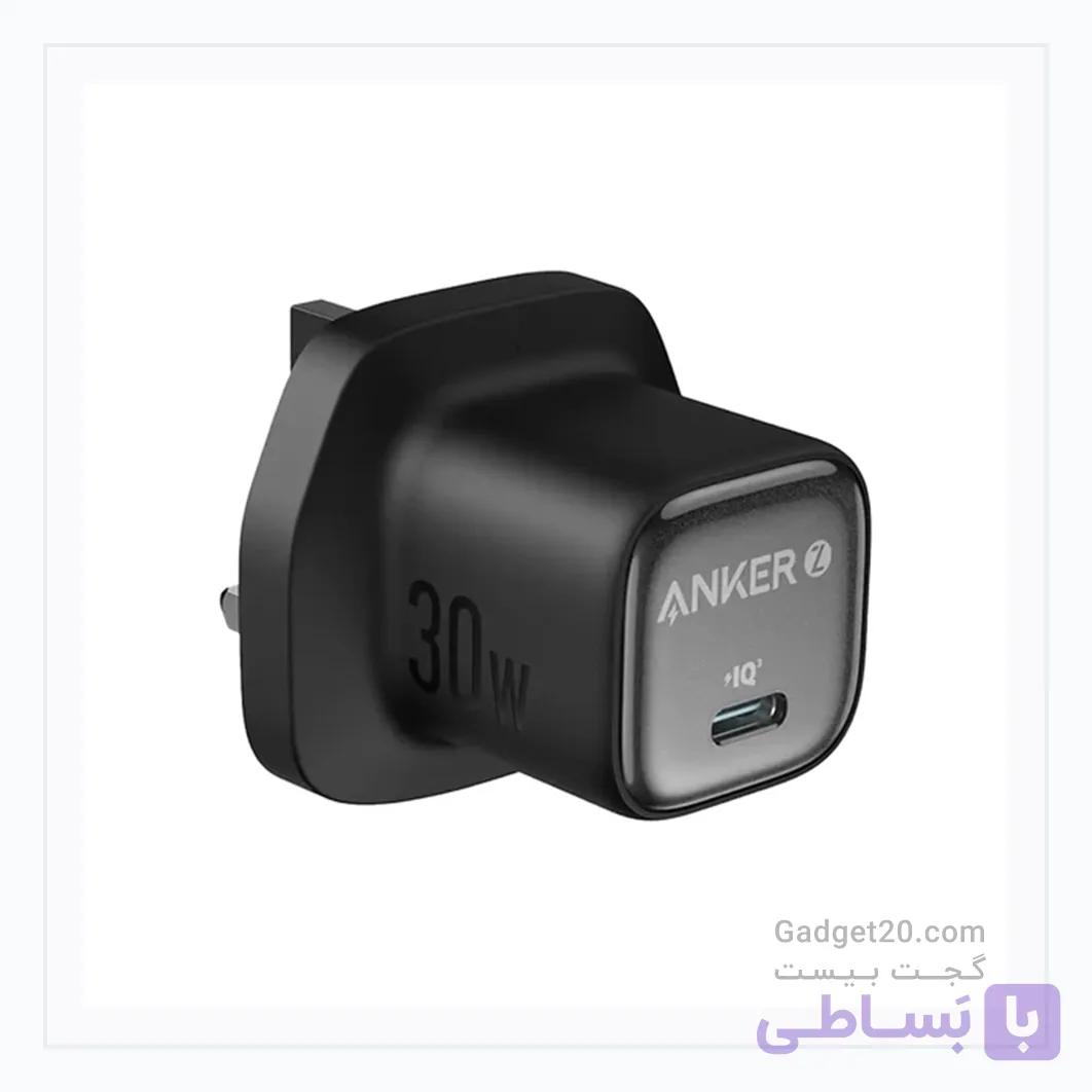 شارژر دیواری انکر Zolo 30W تک پورت Type-C — تصویر 1