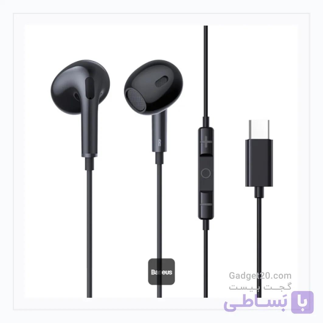 هندزفری سیمی بیسوس Encok CZ17 Type-C — تصویر 1