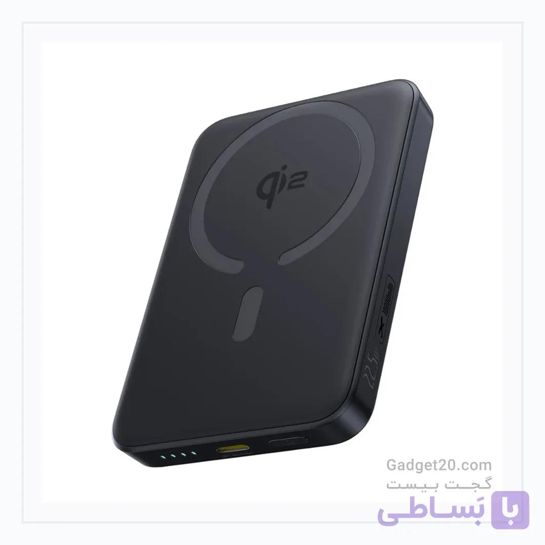 پاوربانک مغناطیسی بیسوس EnerFill FM12 10000mAh 22.5W — تصویر 1