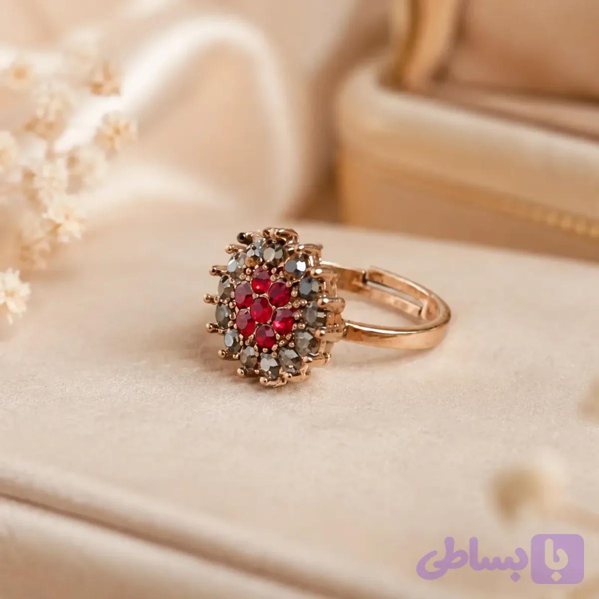 انگشتر زنانه مدل سنتی کد TR2960
