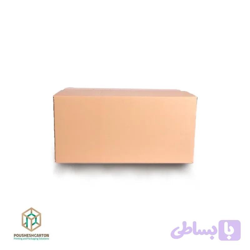 کارتن بدون چاپ سه لایه میانه — تصویر 1