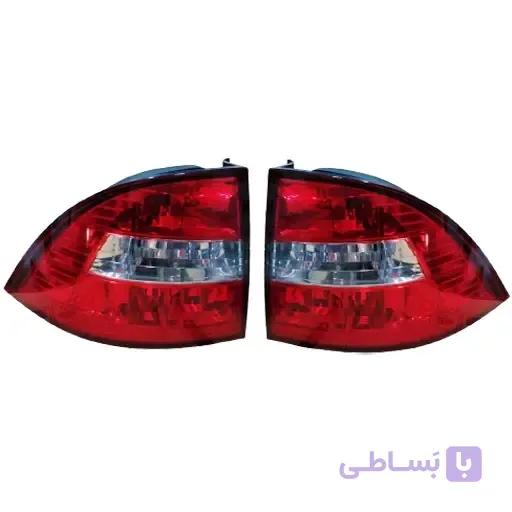 چراغ خطر عقب روی صندوق سمند SE جمع ساز (چپ و راست)