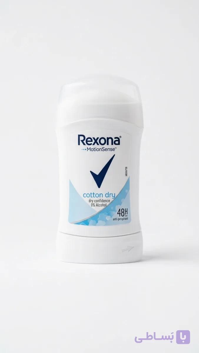 اسپری ضد تعریق زنانه رکسونا REXONA مدل موشن سنس Cotton dry — تصویر 1