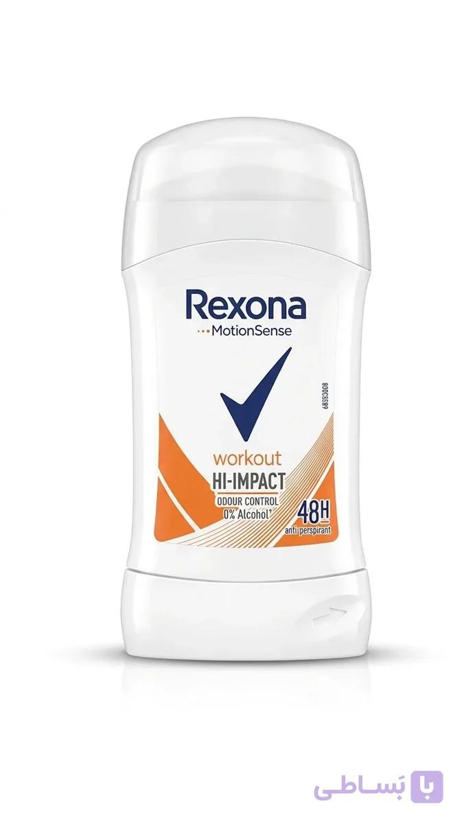 اسپری ضد تعریق زنانه رکسونا REXONA مدل Workout — تصویر 1