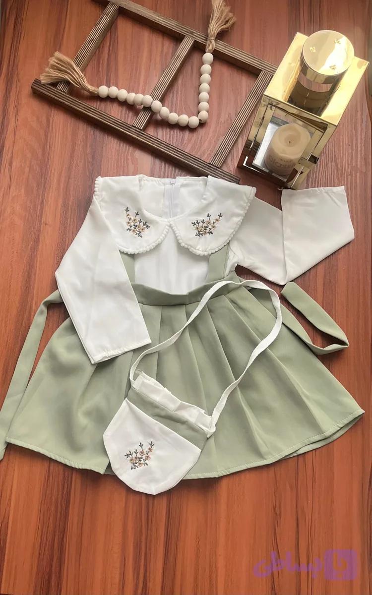 شومیزودامن بچگانه دخترانه