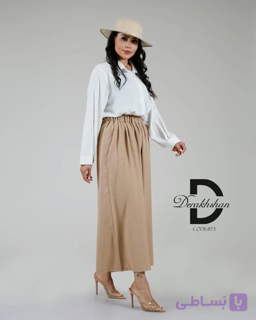 شلوار دامنی ابروبادی زنانه