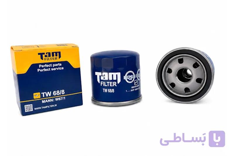 فیلتر روغن پراید -تیبا-ساینا تام مدل TW-68/8