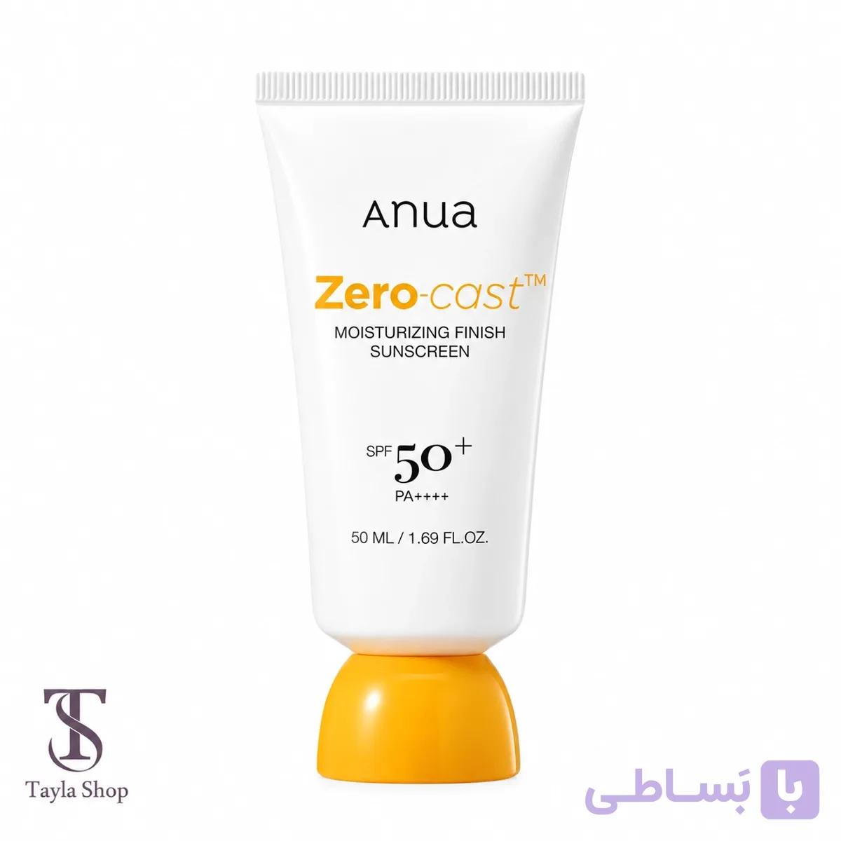 کرم ضدآفتاب مرطوب کننده آنوا مدل Zero-Cast