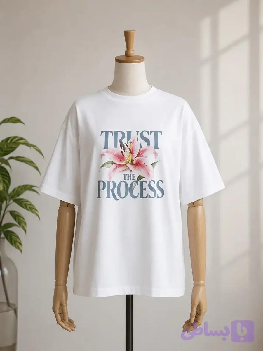 تیشرت طرح Trust The Process — تصویر 1