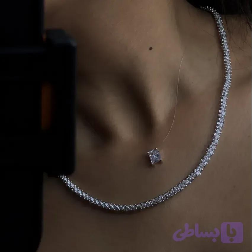 گردنبند نامرئی مستطیل