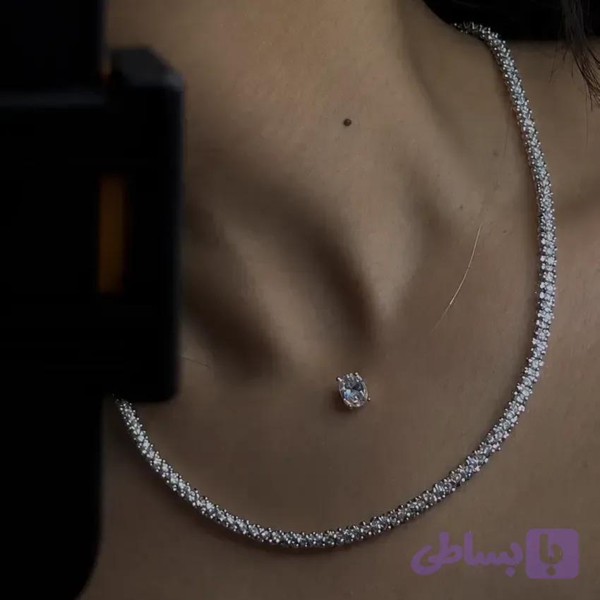 گردنبند نامرئی بیضی