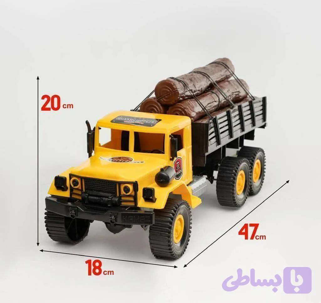 ماشین کامیون حمل چوب