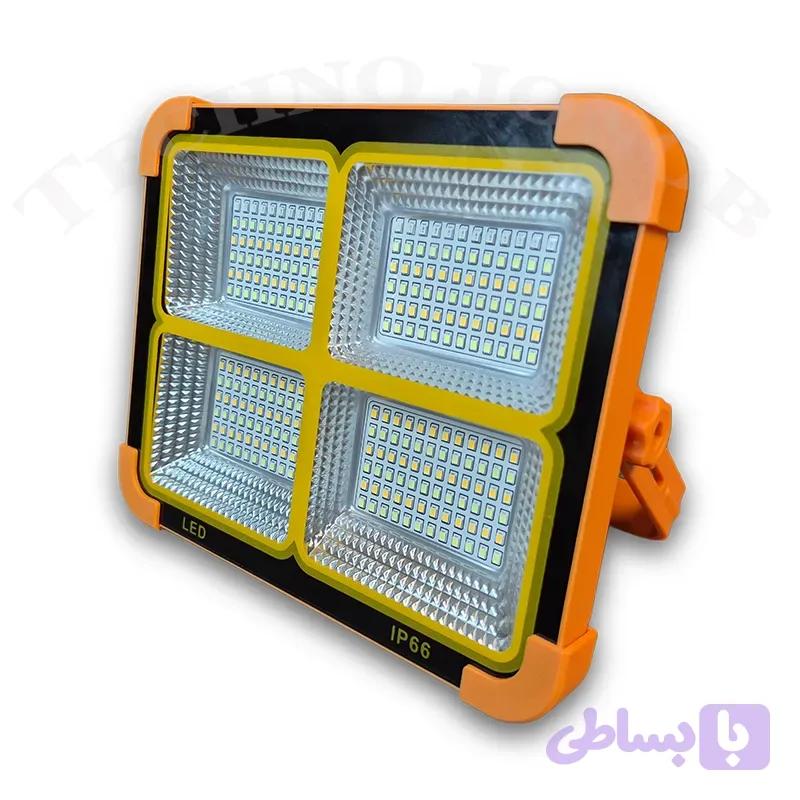 پروژکتور اضطراری شارژی 1000وات سولار — تصویر 1