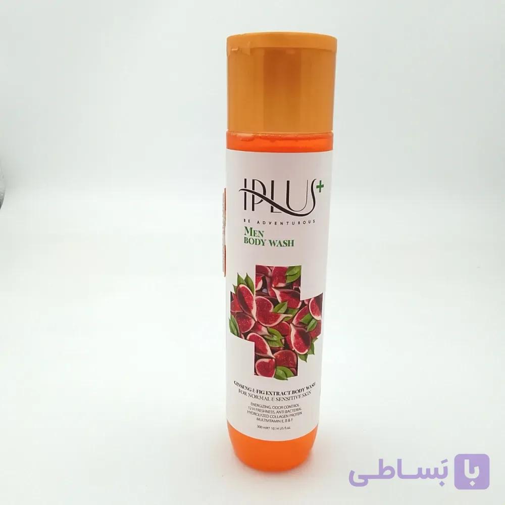 شامپو بدن آقایان آی پلاس حاوی عصاره انجیر و جنسینگ — تصویر 1