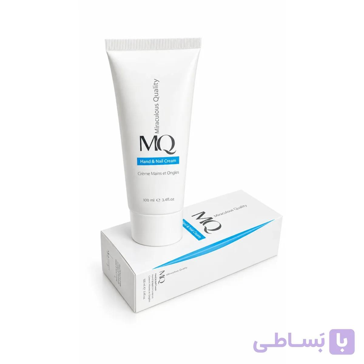 ام کیو ژل کرم دست و ناخن 100ml