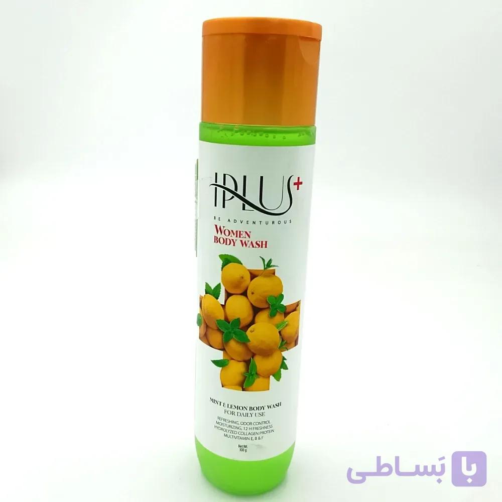 شامپو بدن کرمی آی پلاس رایحه لیمو و نعنا — تصویر 1