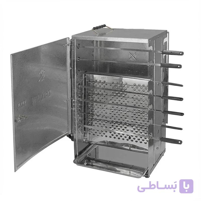 کباب پز بدون دود دادلیسان مدل هدیه 14 سیخ — تصویر 1