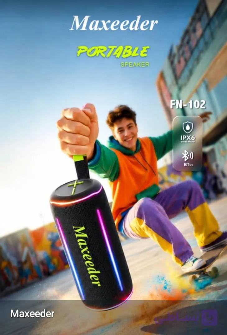 اسپیکر بلوتوثی مکسیدر مدل FN-102