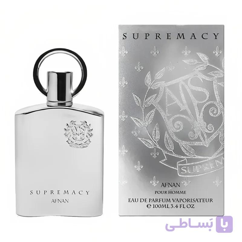 ادو پرفیوم مردانه افنان مدل SUPREMACY بارایحه خنک حجم 100 میلی لیتر