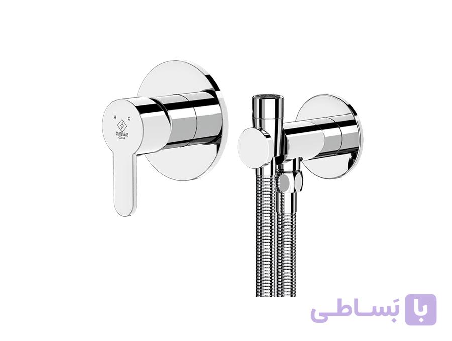 شیر توالت توکار کاویان مدل گلسا — تصویر 1