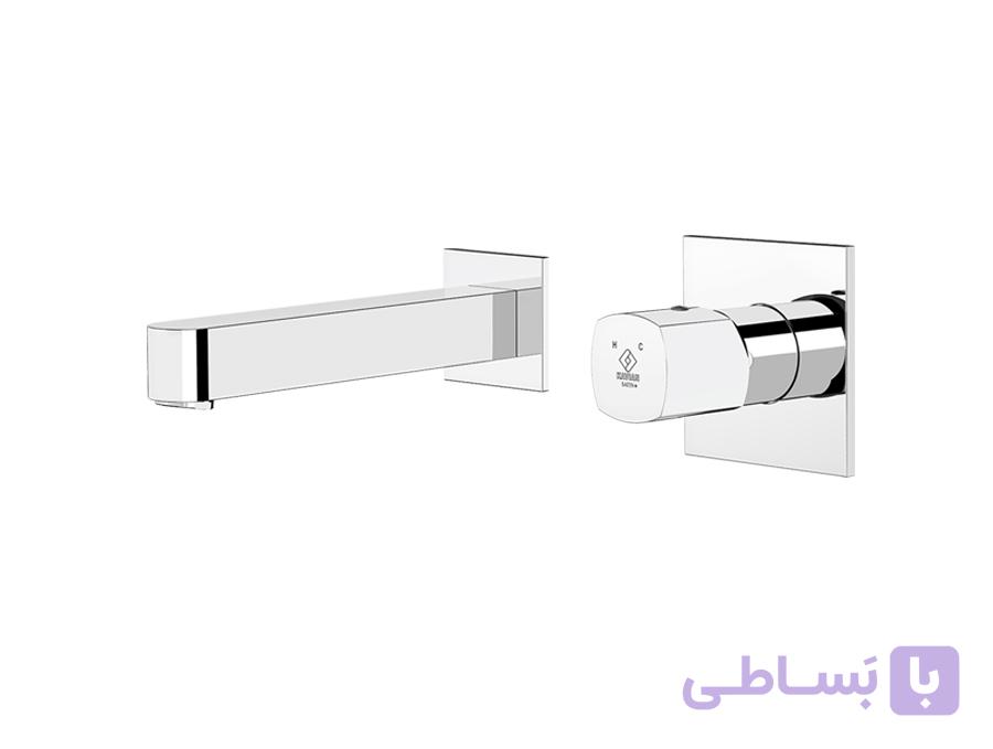 شیر روشویی توکار کاویان مدل ساتین پلاس — تصویر 1