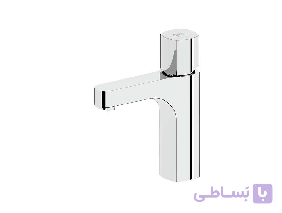 شیر روشویی بلند کاویان مدل ساتین پلاس — تصویر 1
