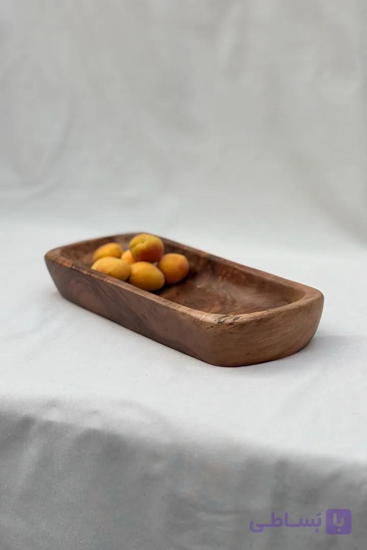میوه خوری چوب گردو بیضی