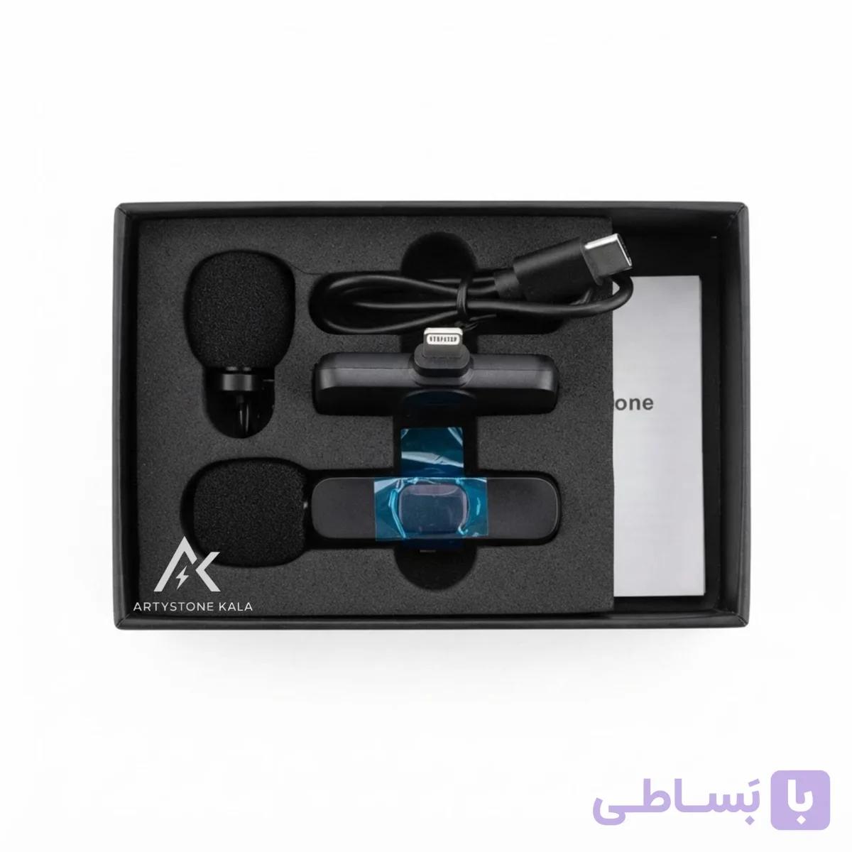 میکروفون k9 ــ بی سیم 2 کاربر کد_214