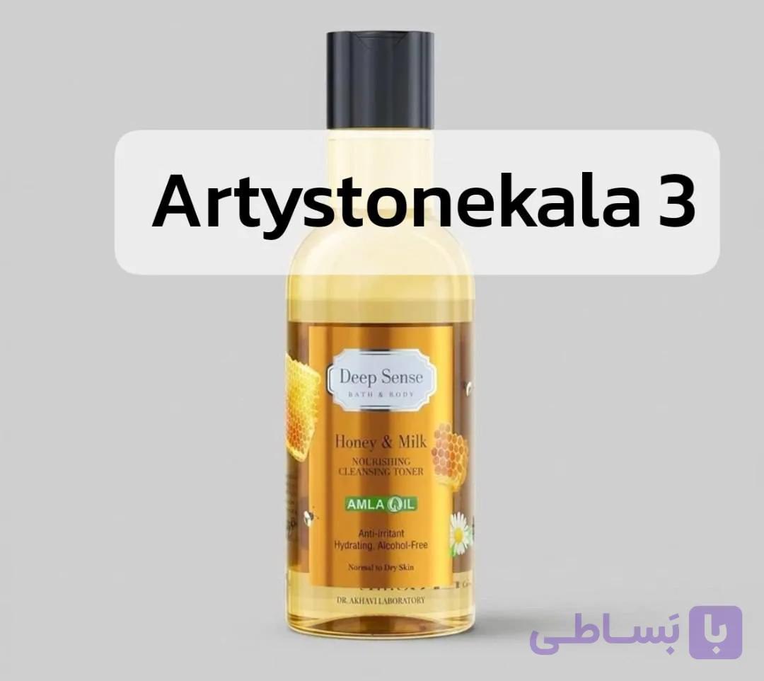 تونر دیپ سنس مدل شیروعسل حجم 160میلی لیتر کد_A125