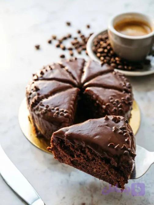 کیک خیس شکلاتی