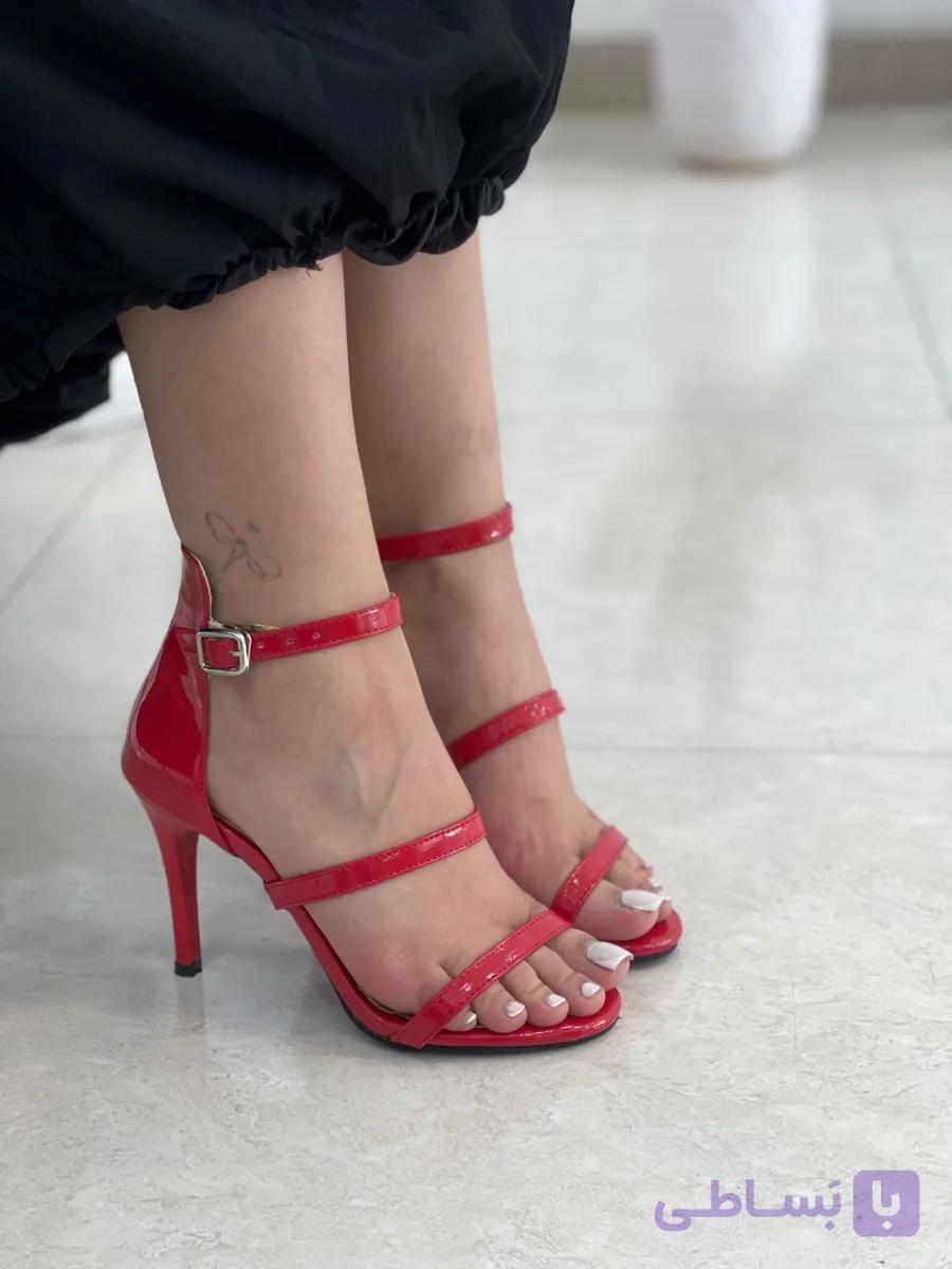 کفش مجلسی زنانه 10سانتی جلو باز