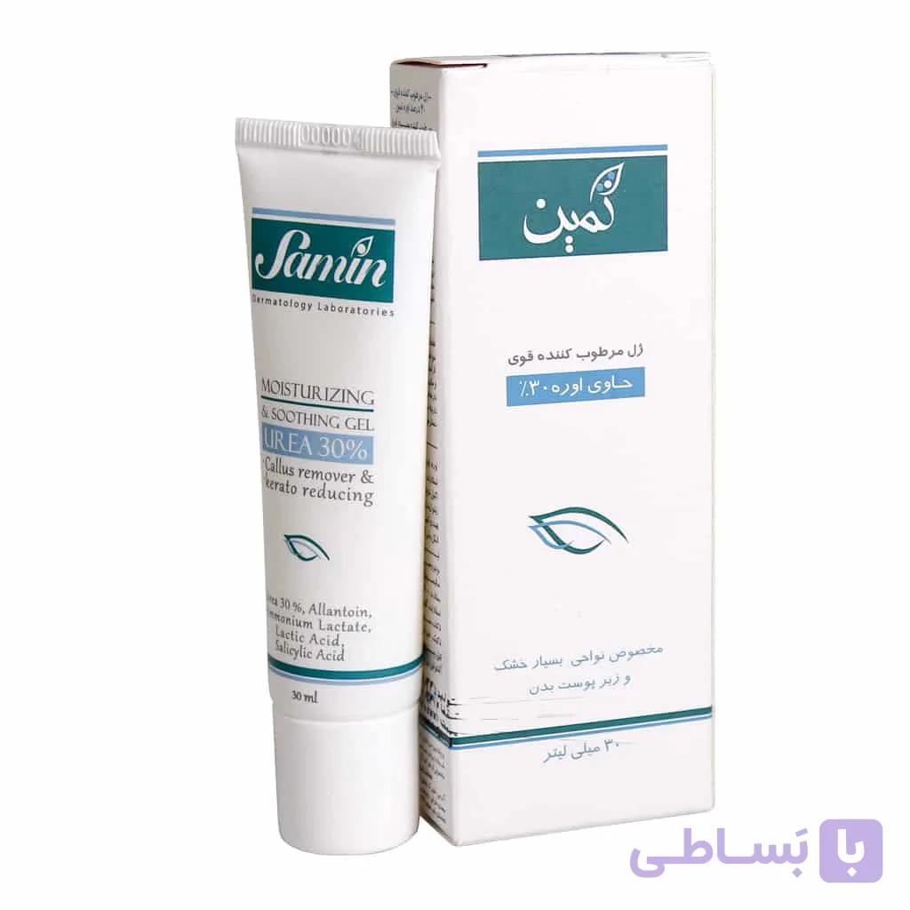 ژل مرطوب کننده قوی حاوی اوره 30% ثمین