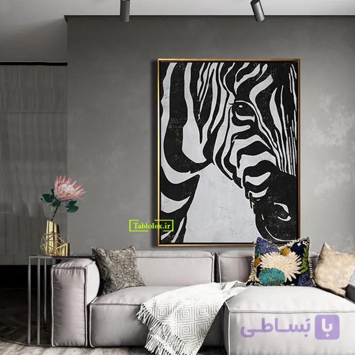 تابلو دکوراتیو گورخر TB269 — تصویر 1