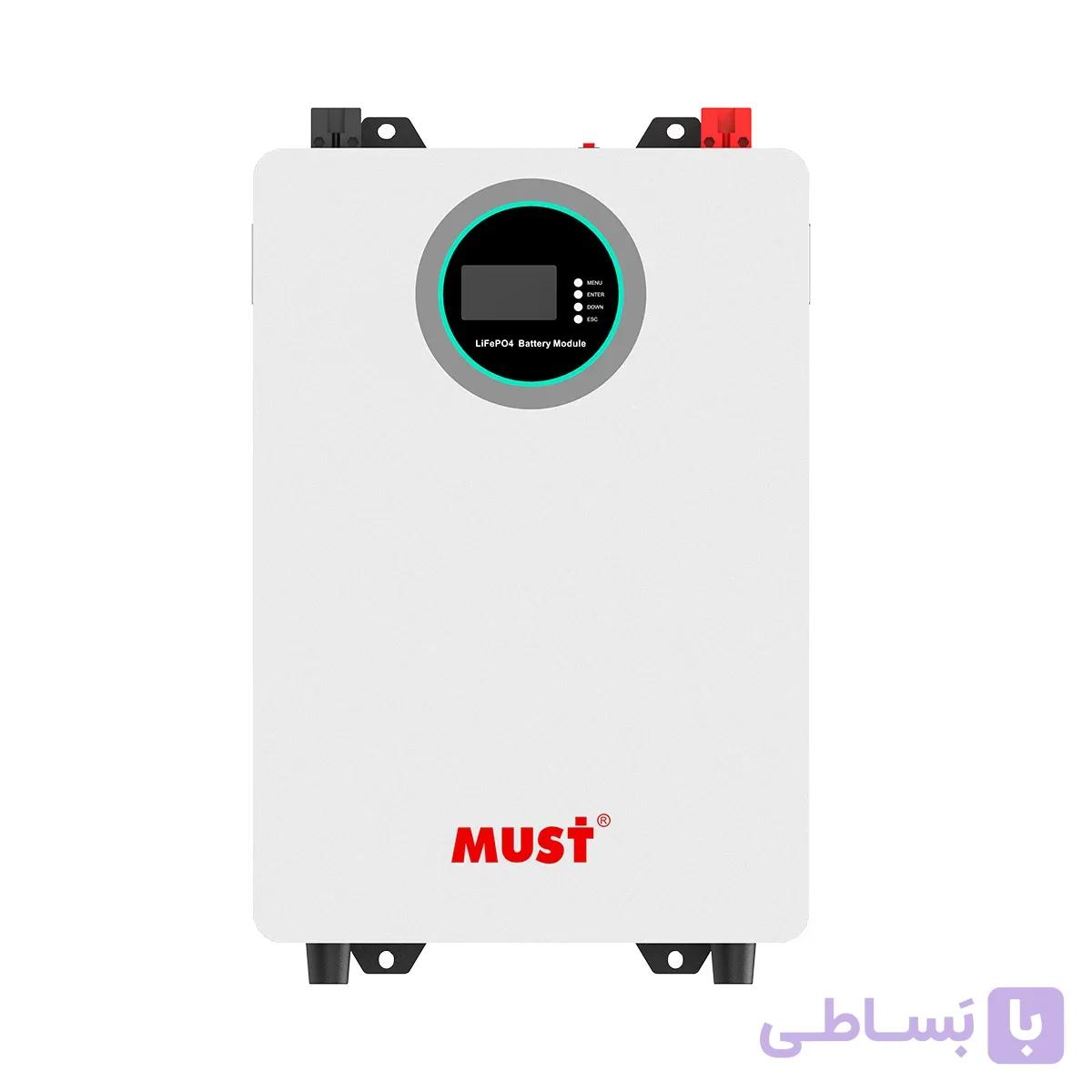 باتری لیتیوم آهن فسفات دیواری 5 کیلووات ماست MUST — تصویر 1